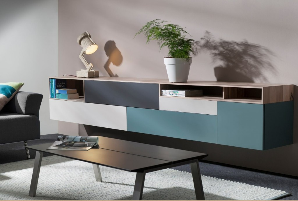 Interstar hangend design dressoir