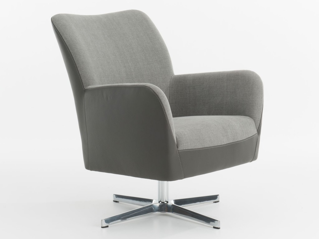 Bert Plantagie Bolero draaifauteuil duo stof