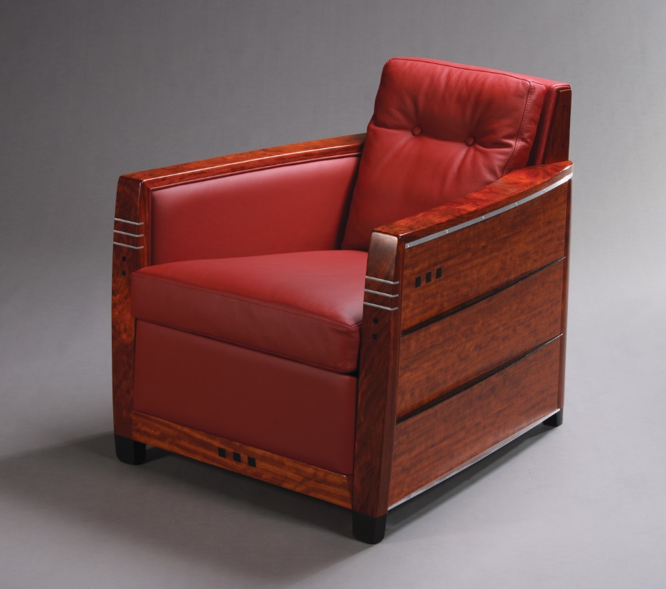 Art Deco fauteuil Frank