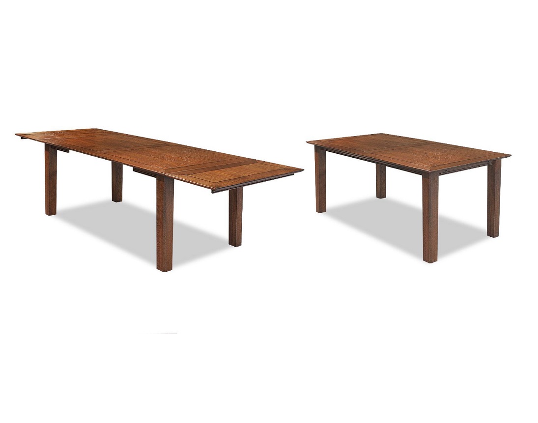 Bannink klassiek eiken uitschuiftafel