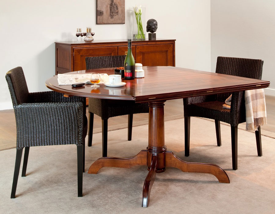 DeKoninck kersenhouten tafel | Hoogebeen Interieur