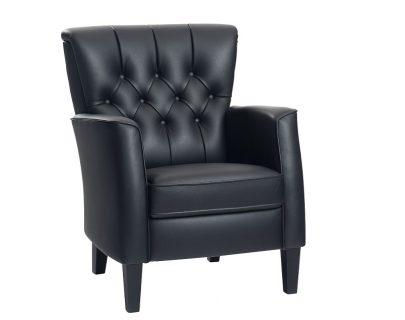 Klassieke gecapitonneerde fauteuil