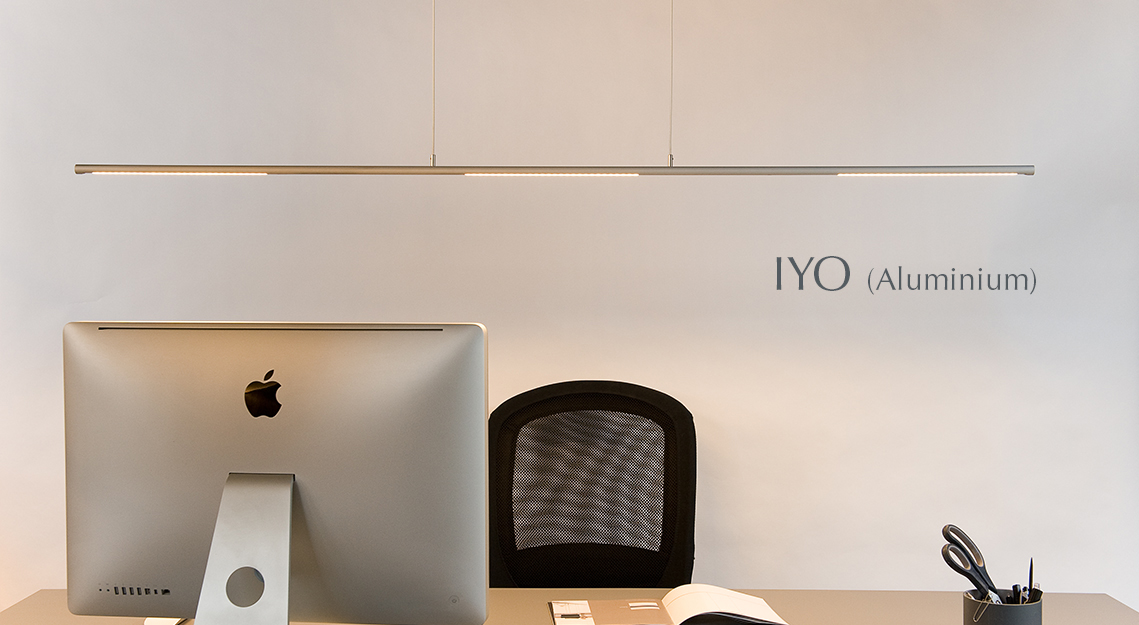 Ferrolight IYO hanglamp aluminium