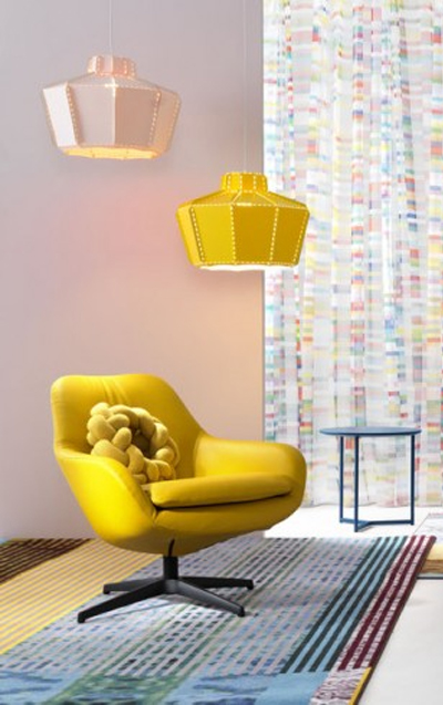 Pode Sparkle fauteuil geel