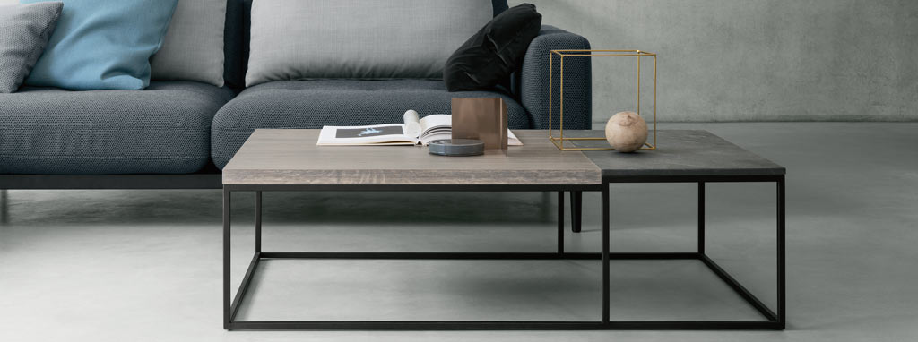 Rolf Benz 985 salontafel duo blad
