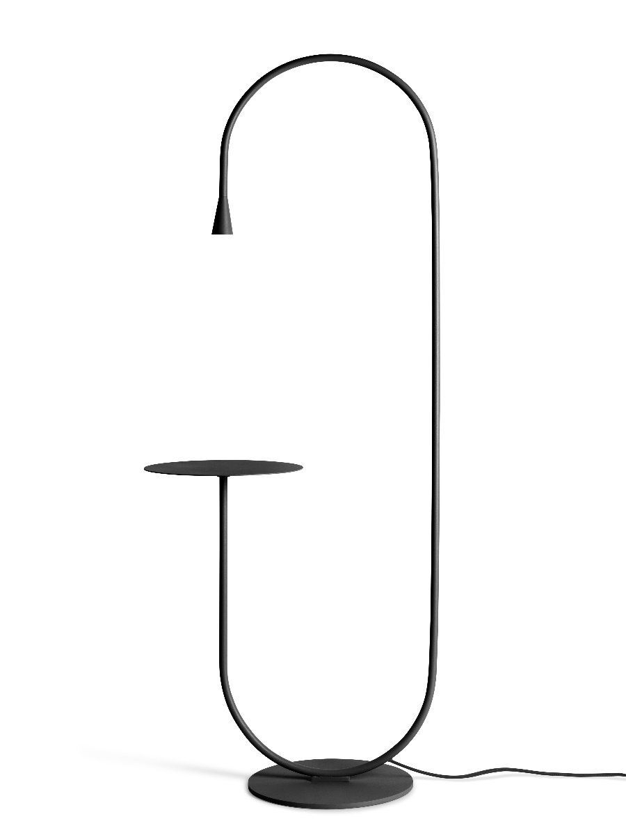 Pode UTurn vloerlamp Charcoal