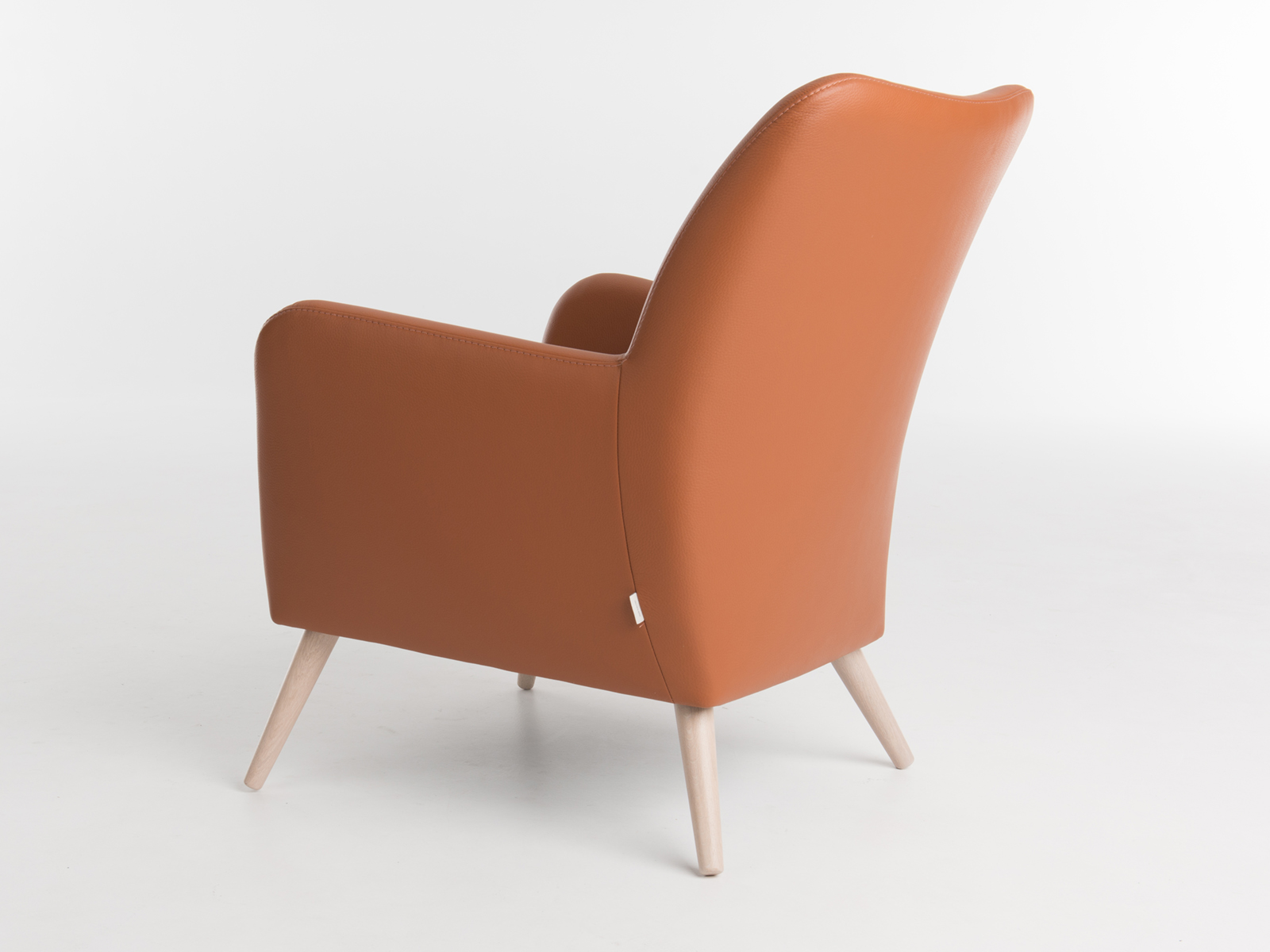 Bert Plantagie Bolero Wood fauteuil achterzijde