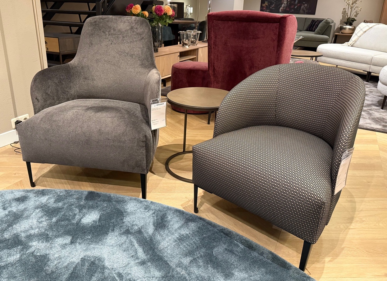 Hofstede Raanhuis Coco fauteuil showroommodel opruiming