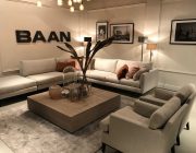 Baan Amigo hoekbank stof