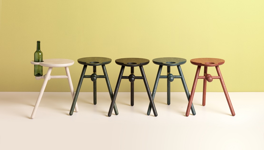 Pode Bottle Stool bijzettafels