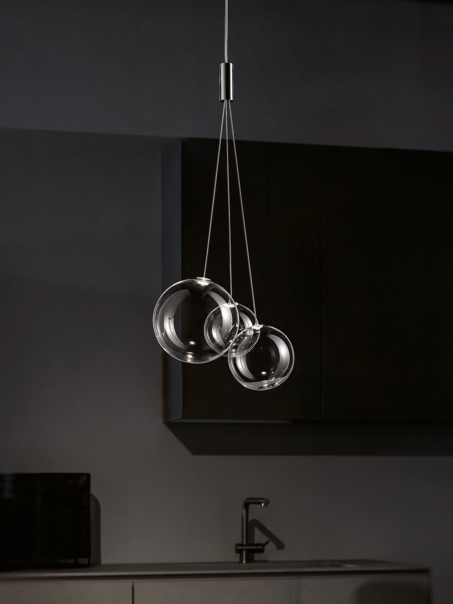 Lodes Random transparant hanglamp