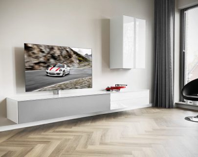Spectral Scala tv meubel hoogglans wit