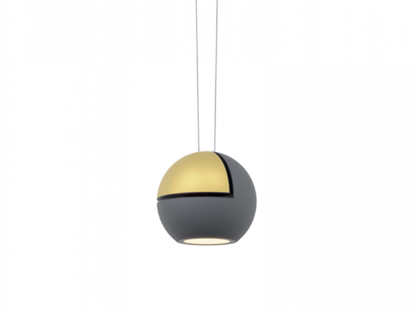 Oligo Slack Line Globe hanglamp Basalt creme