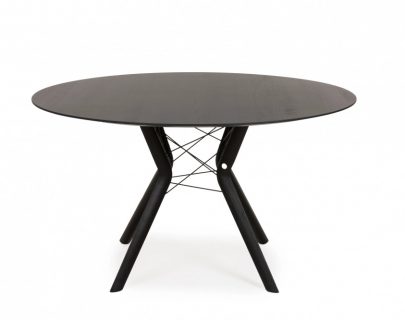 Mobitec Eclipse ronde eettafel zwart