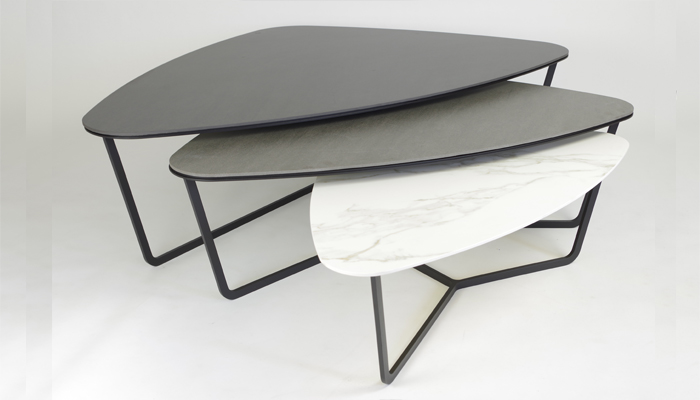 Select design Ypsilon keramiek salontafel