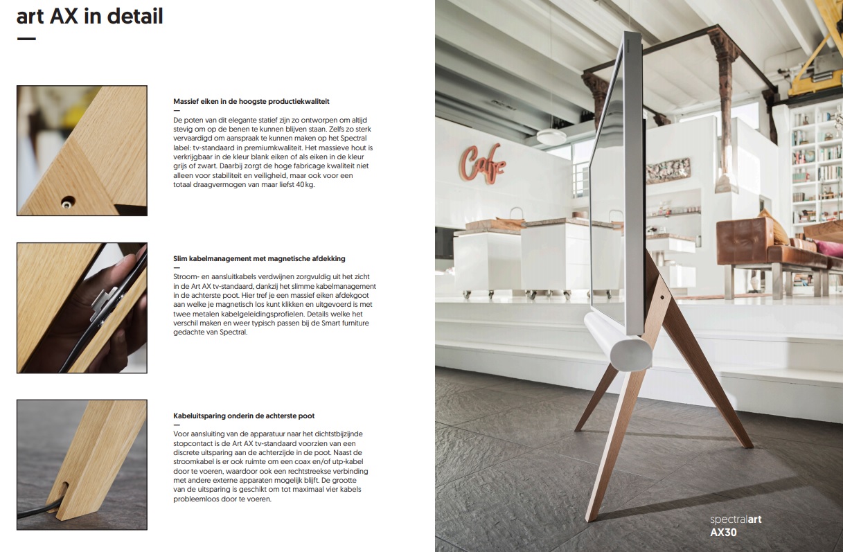 Spectral Art Stand Oak Nature