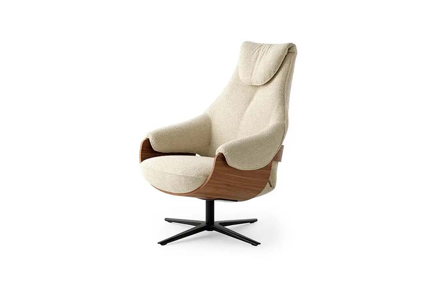 Leolux Cream relaxfauteuil | Hoogebeen Interieur