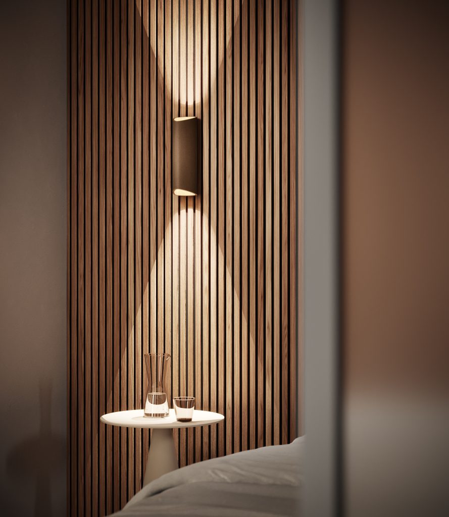 Jacoo Maris Clarke wandlamp brons
