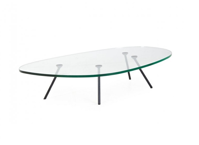 Beek Maupertuus salontafel glas