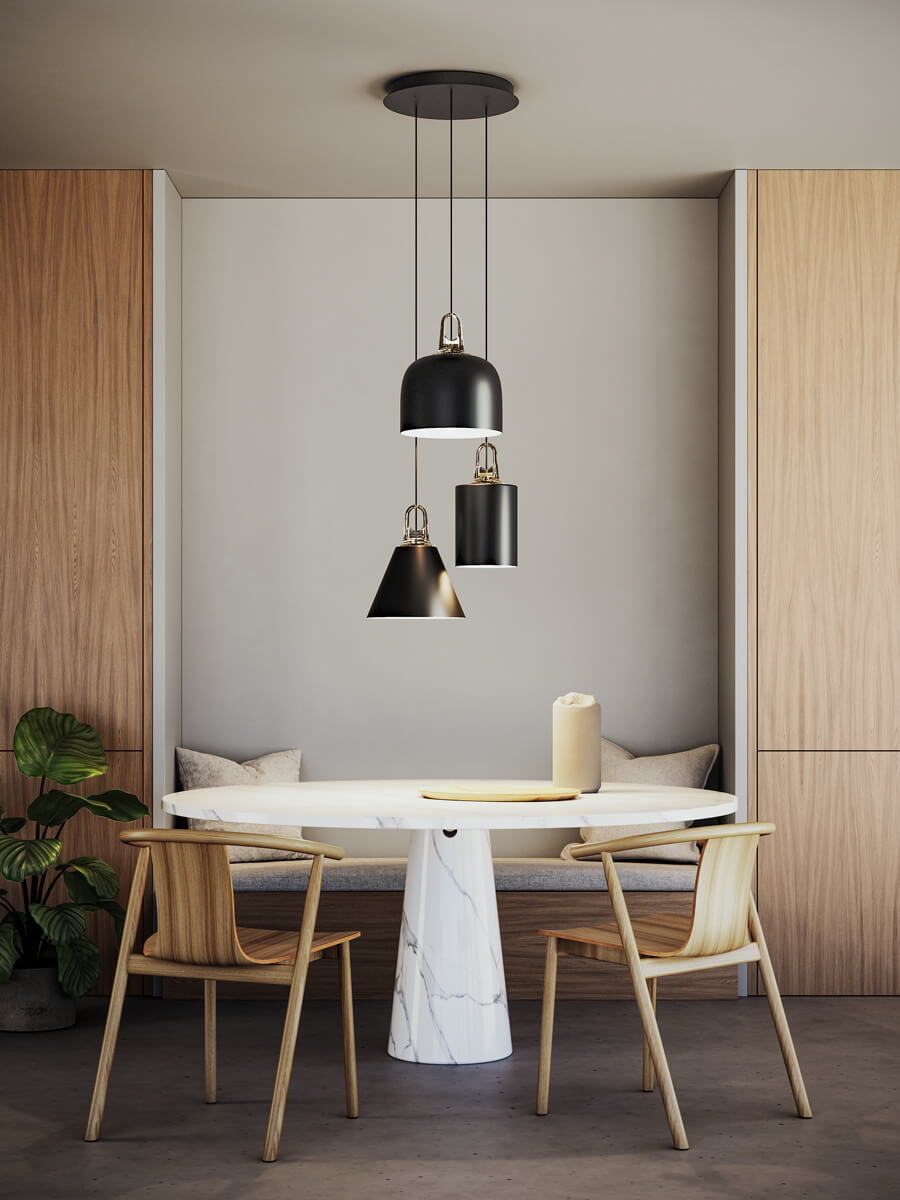 Lodes Jim hanglamp Cluster