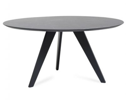 Metaform Space eettafel rond keramiek