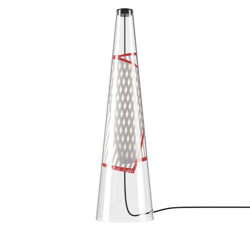 Lodes Cono di Luce tafellamp rood
