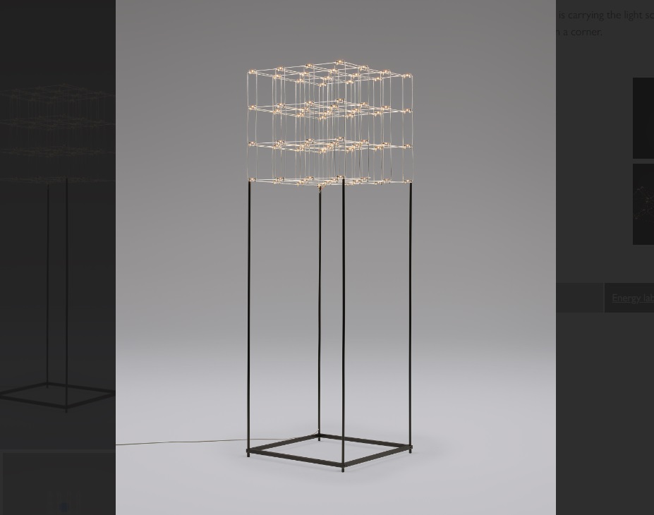 Quasar Cosmos Square vloerlamp