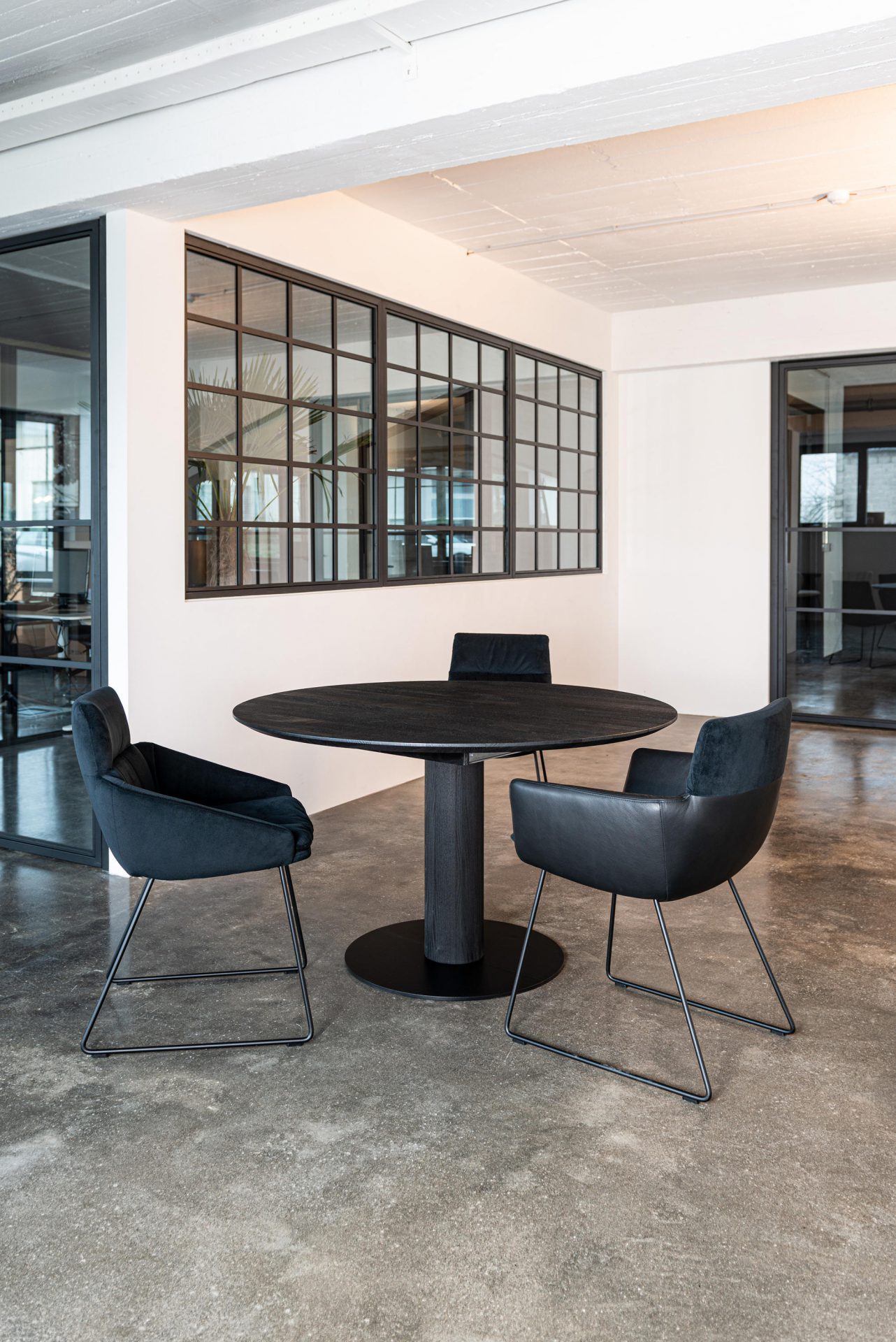 KFF Faye armstoelen slede set