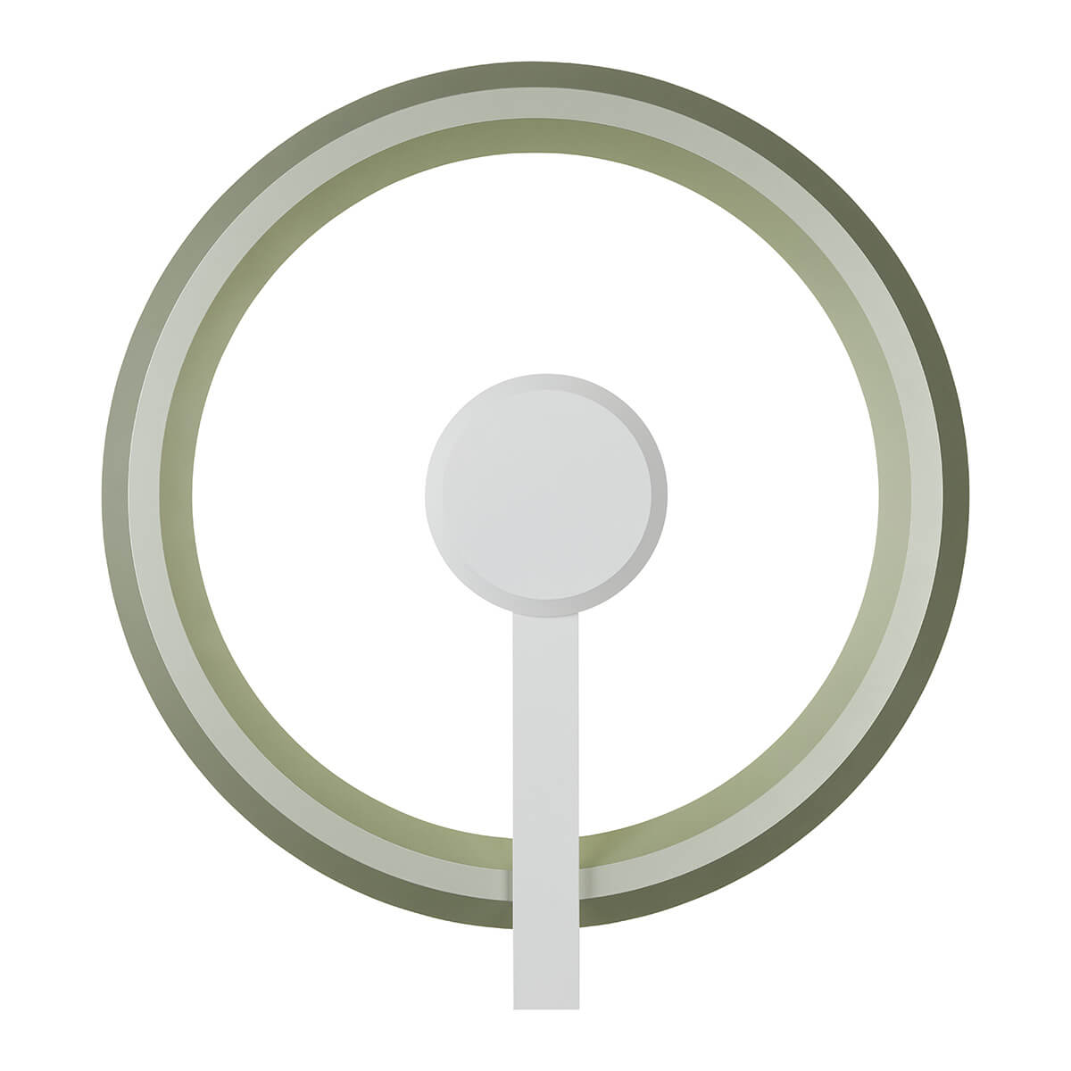 Oligo Yano wandlamp mat wit pistache