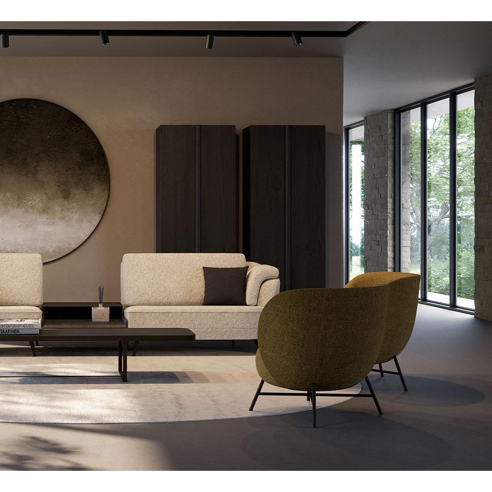 Hofstede Raanhuis Arona wandkasten in interieur
