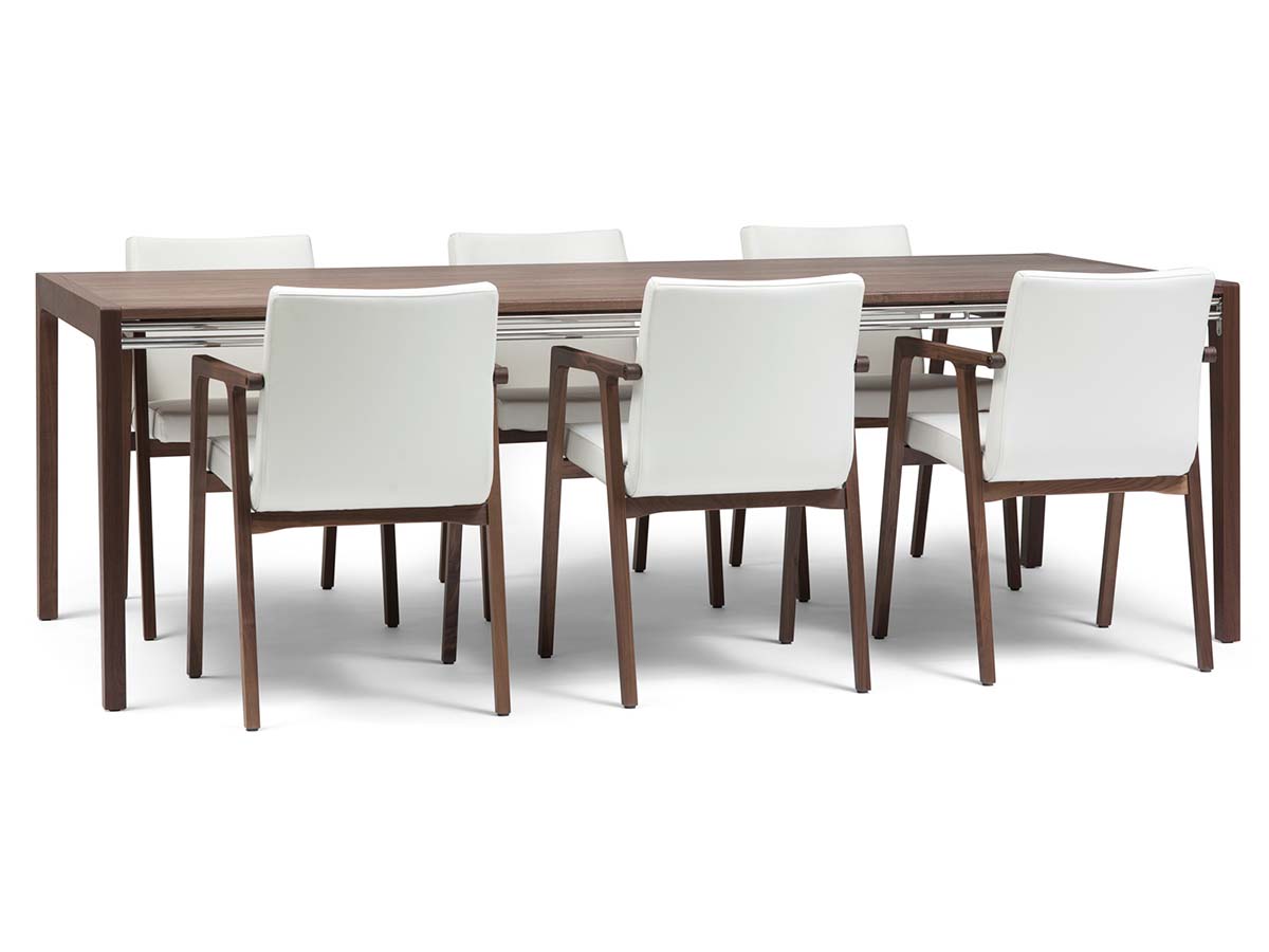 Harvink Splinter eettafel en splinter eetkamerstoel