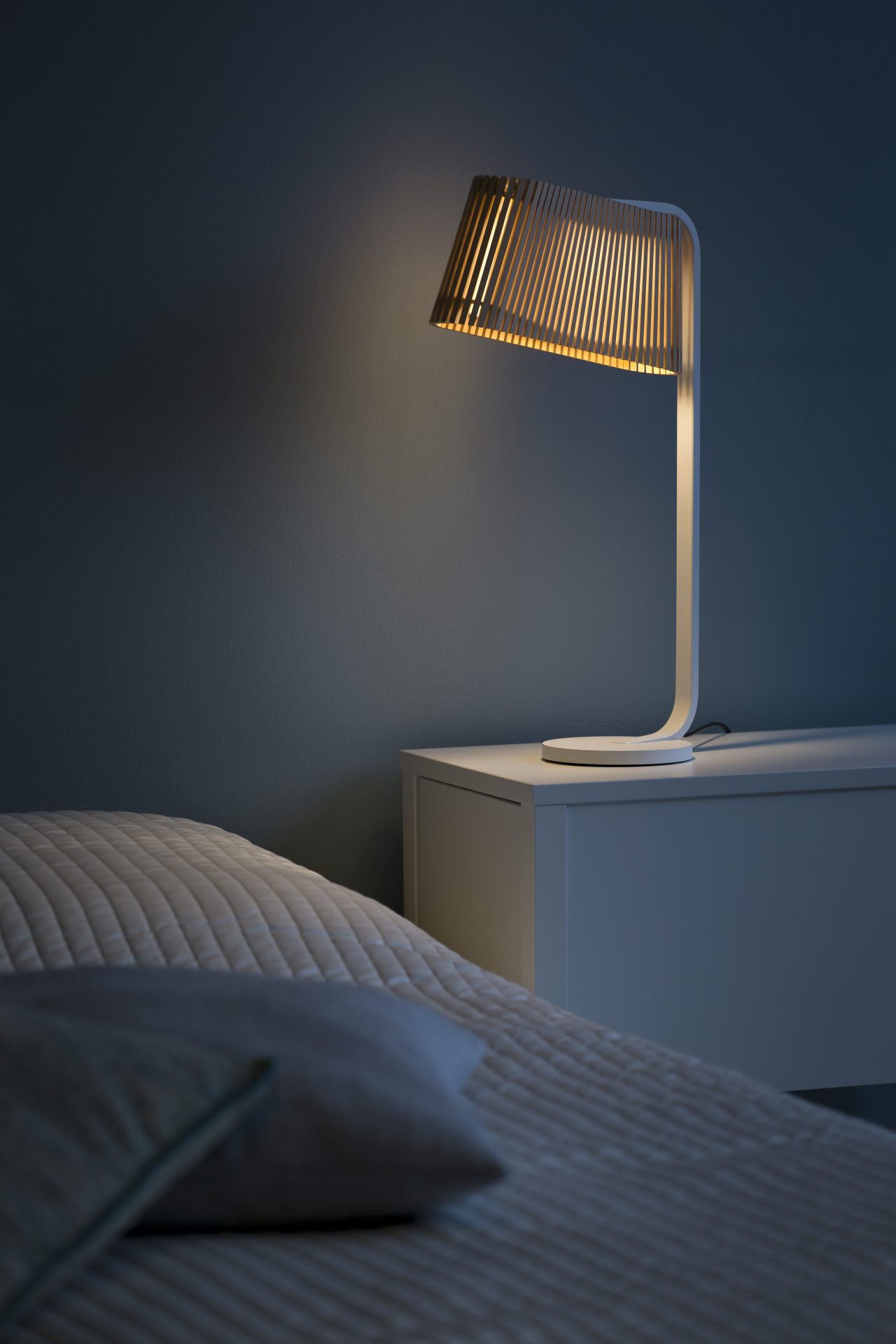 Secto Design Owalo 7020 tafellamp wit