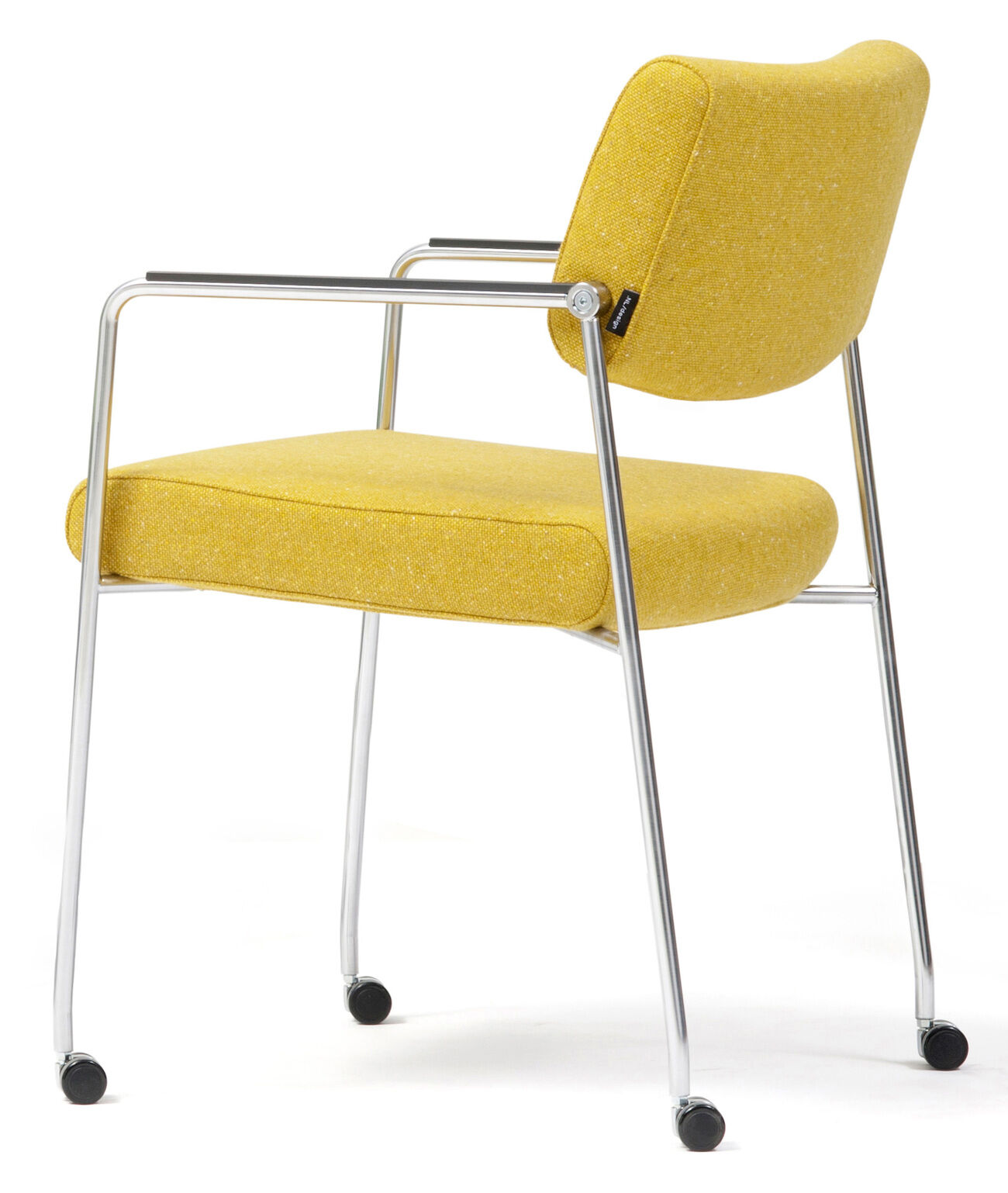 Harvink Duck eetkamerfauteuil op wielen achterkant