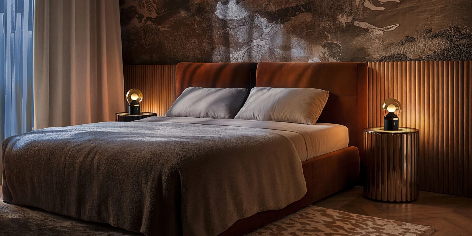 Occhio Luna Pura Gold tafellamp