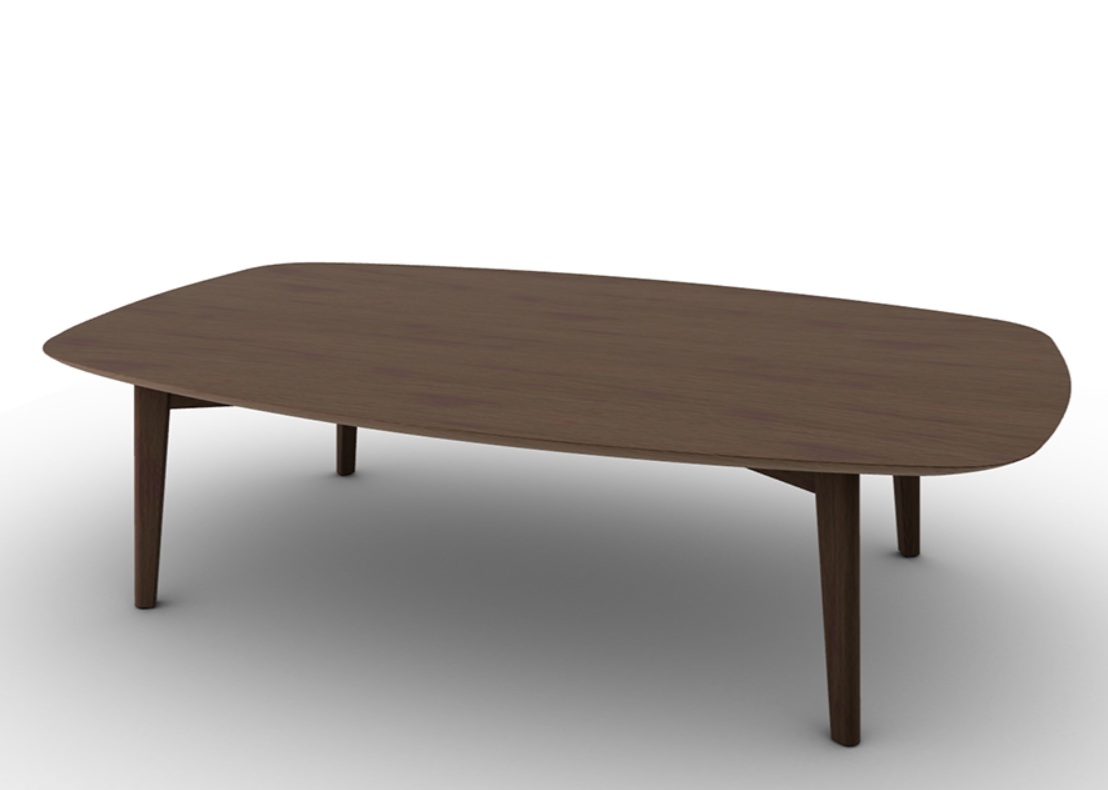 Calligaris Abrey salontafel houten tafelblad