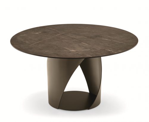 Calligaris Cyclone ronde eettafel keramiek