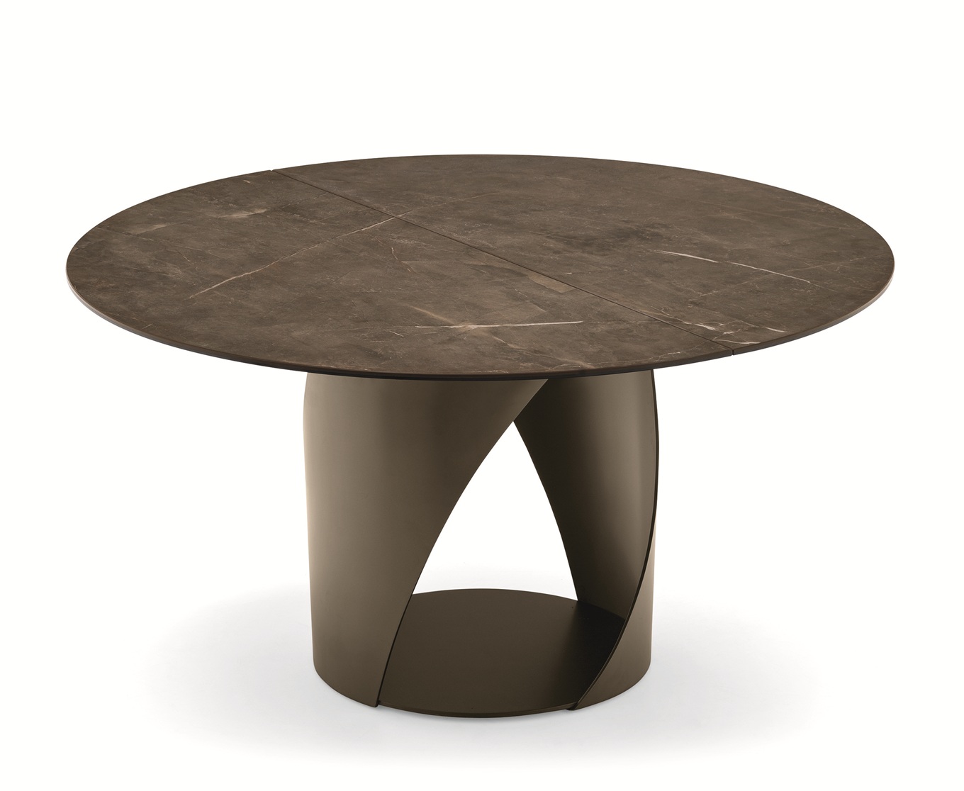 Calligaris Cyclone ronde eettafel keramiek