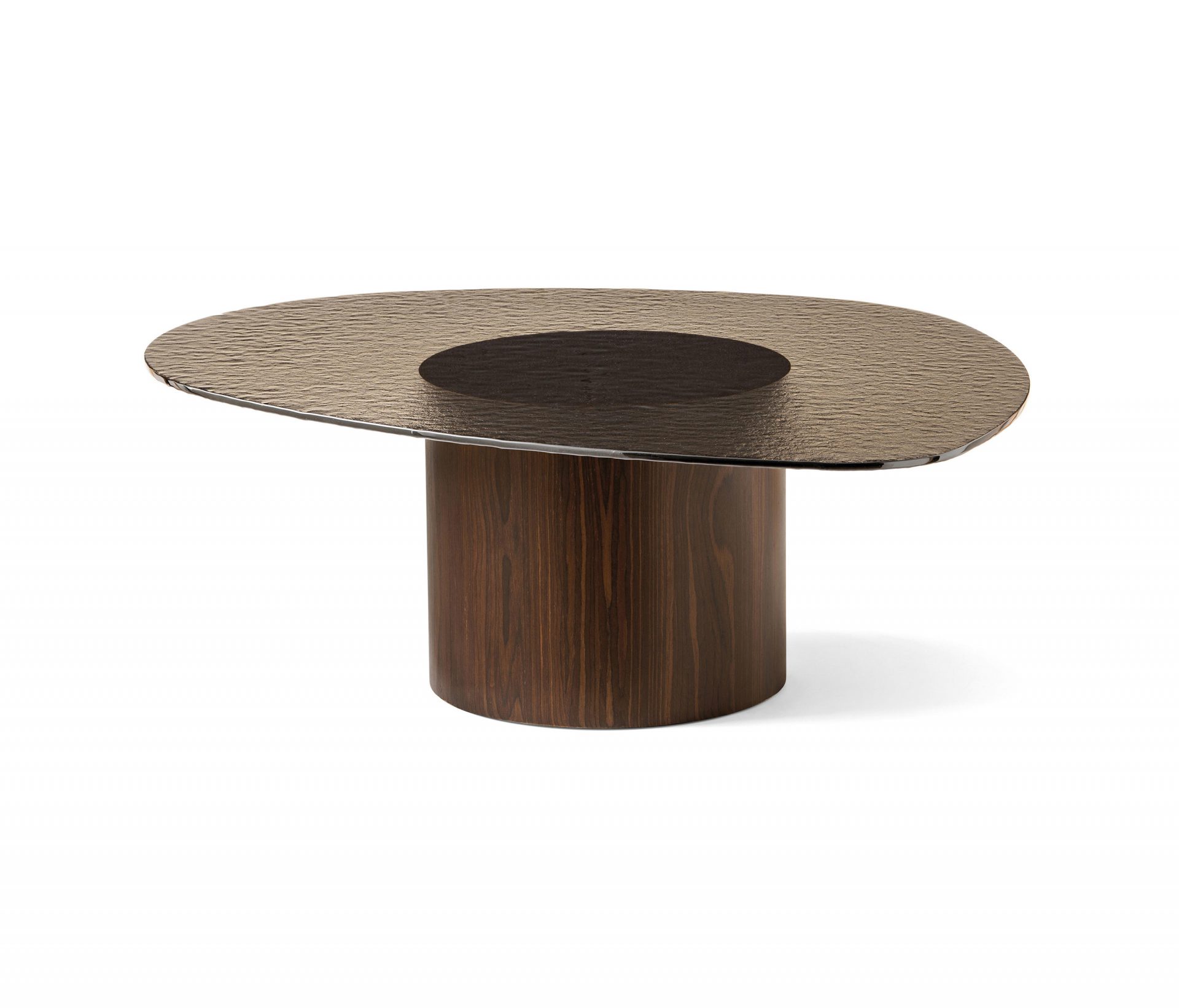 Calligaris Mushroom salonttafel met glasplaat