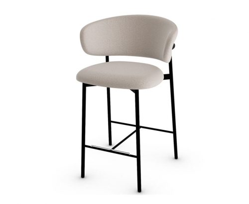 Calligaris Oleandro barkruk met metalen frame