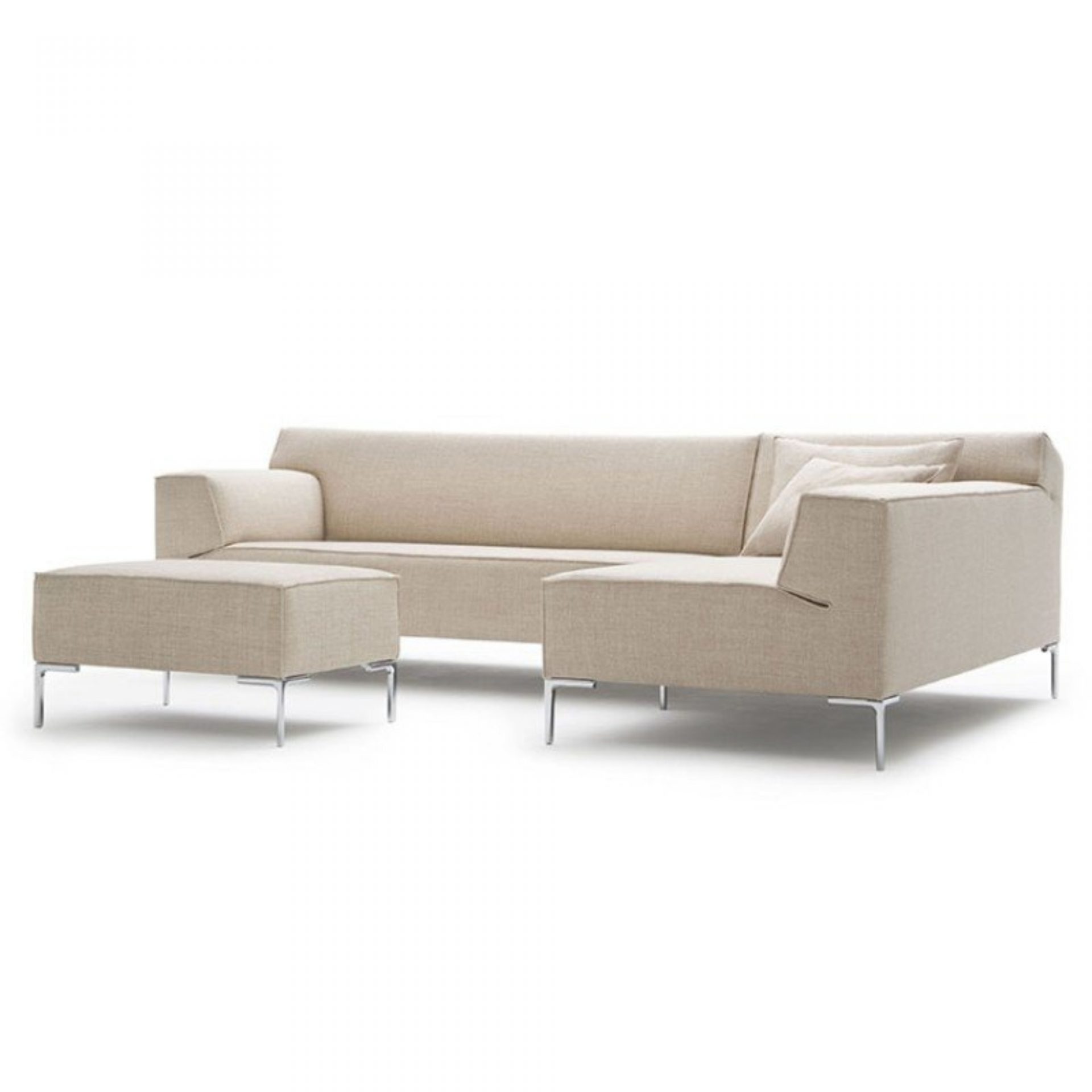 Design On Stock Bloq hoekbank met poef