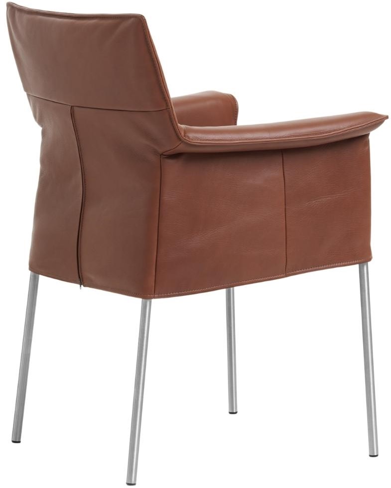 Design On Stock Gola eetkamerstoel bruin leer