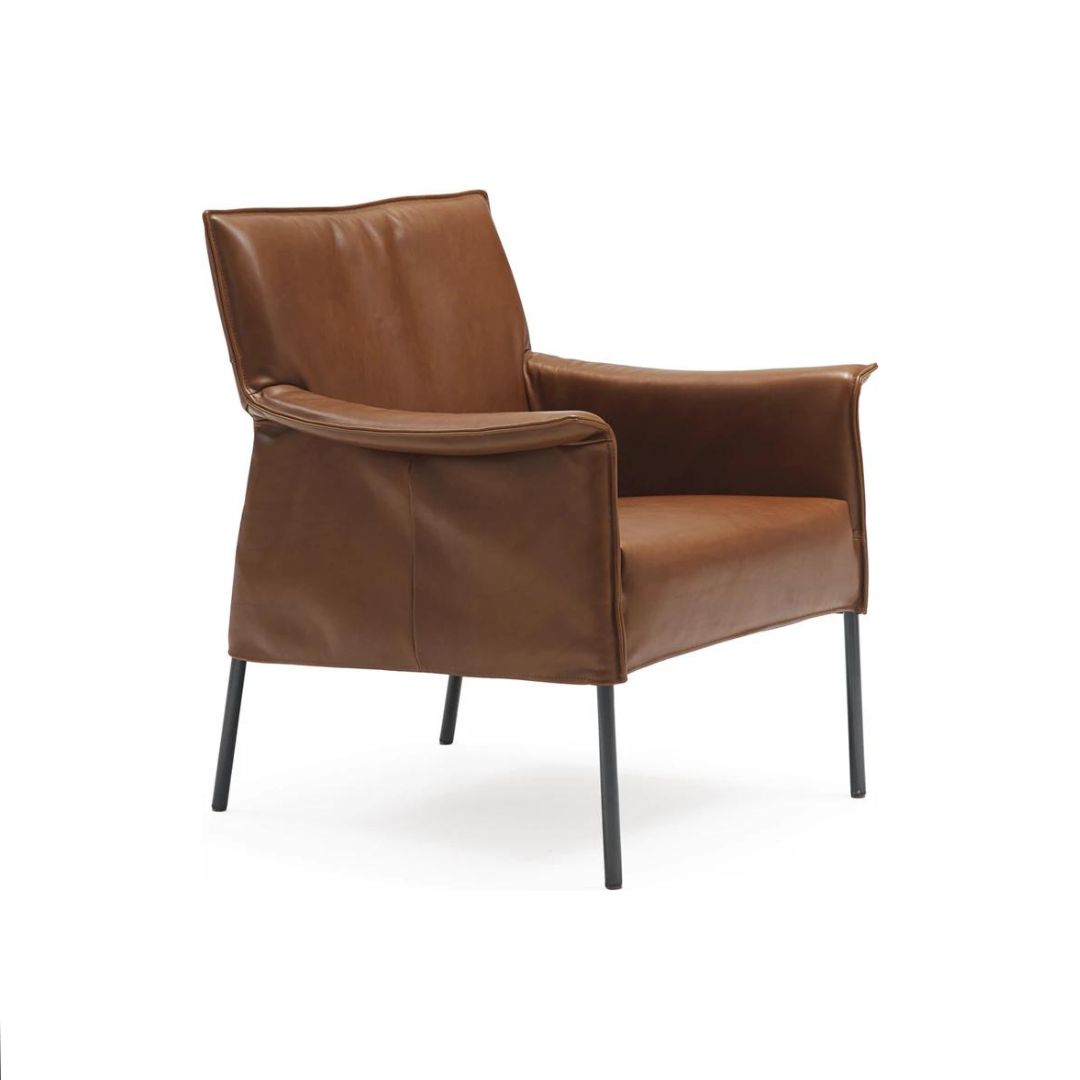 Design On Stock Limec fauteuil leder