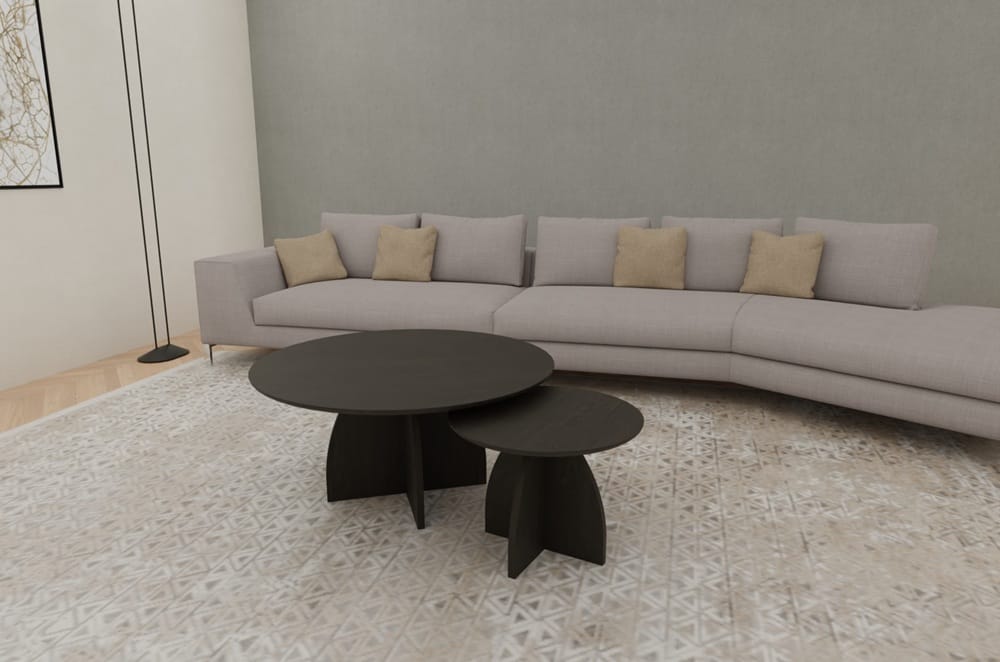 BKS Phebe salontafel rond