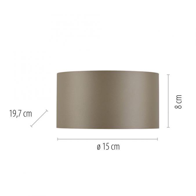 Paul Neuhaus PURE Clipse wandlamp afmeting