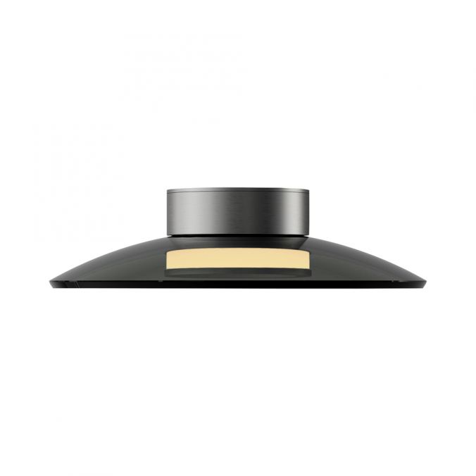 Paul Neuhaus Pure Moon plafonniere rook grijs