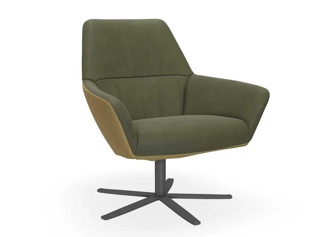 Bert Plantagie Zyba draaifauteuil low