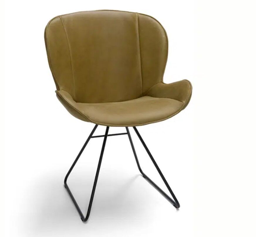 Brees New World Butterfly eetkamerstoel met sledeframe