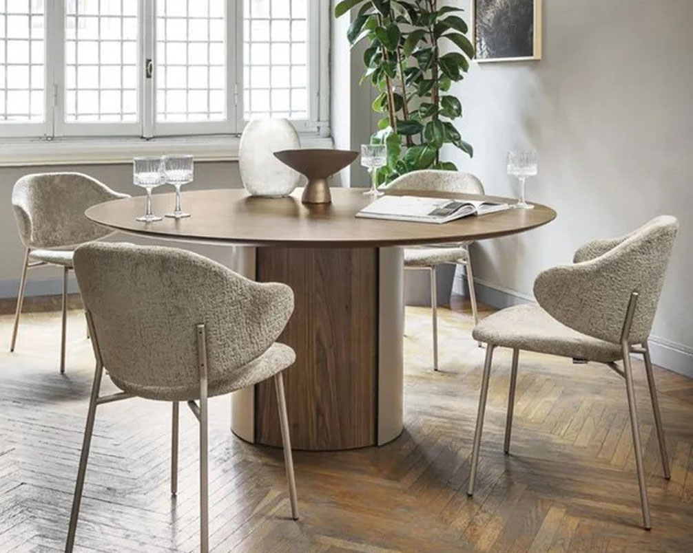 Calligaris Yoroi ronde eettafel Calligaris Yoroi ronde eettafel