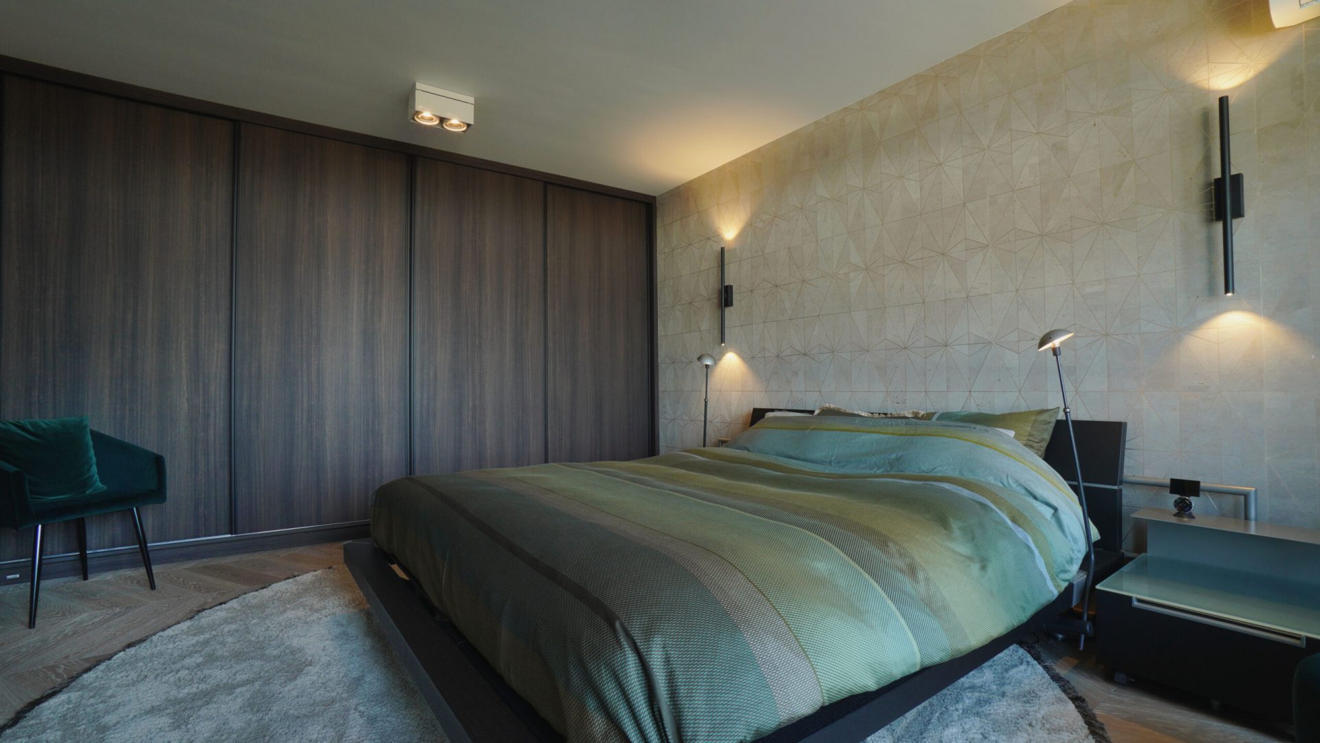 Ilfari Glow W2 wandlamp XL zwart