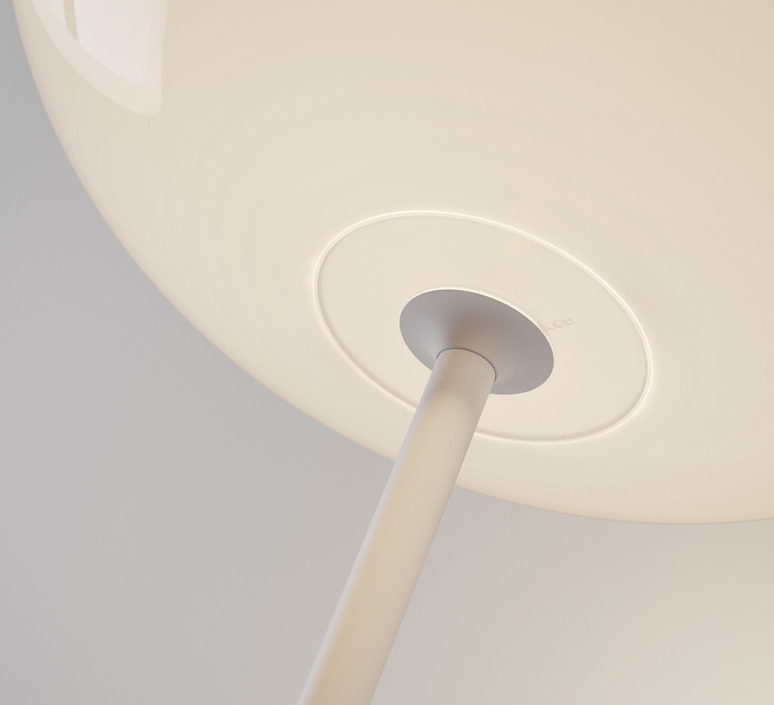 Lodes Volum vloerlamp glossy white